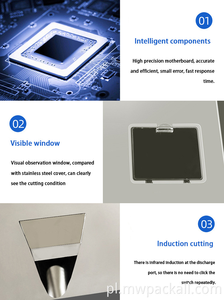 Automatyczna torba na butelki Wypełniacz proszkowy Cząsteczki Herbata Nasiona cukru Ziarna Proszek do ważenia Napełniarka